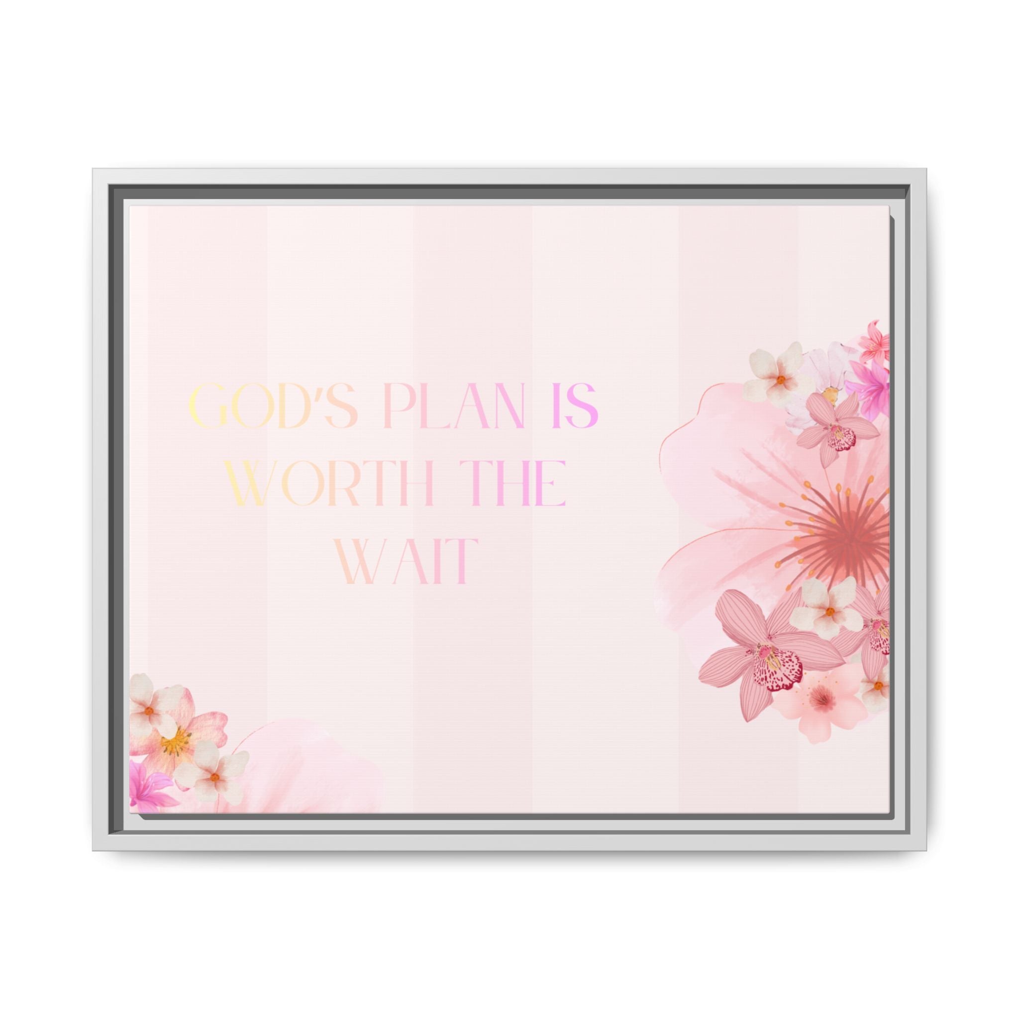 God’s plan canvas