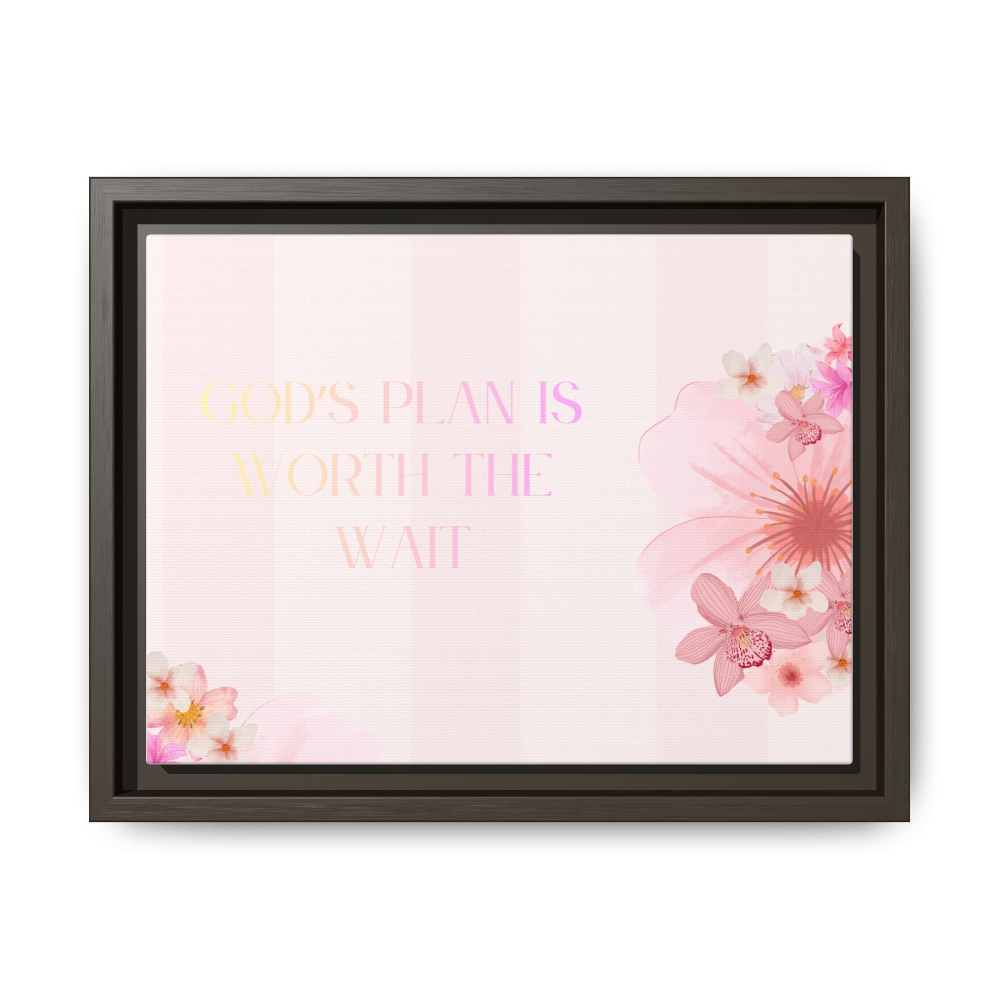 God’s plan canvas