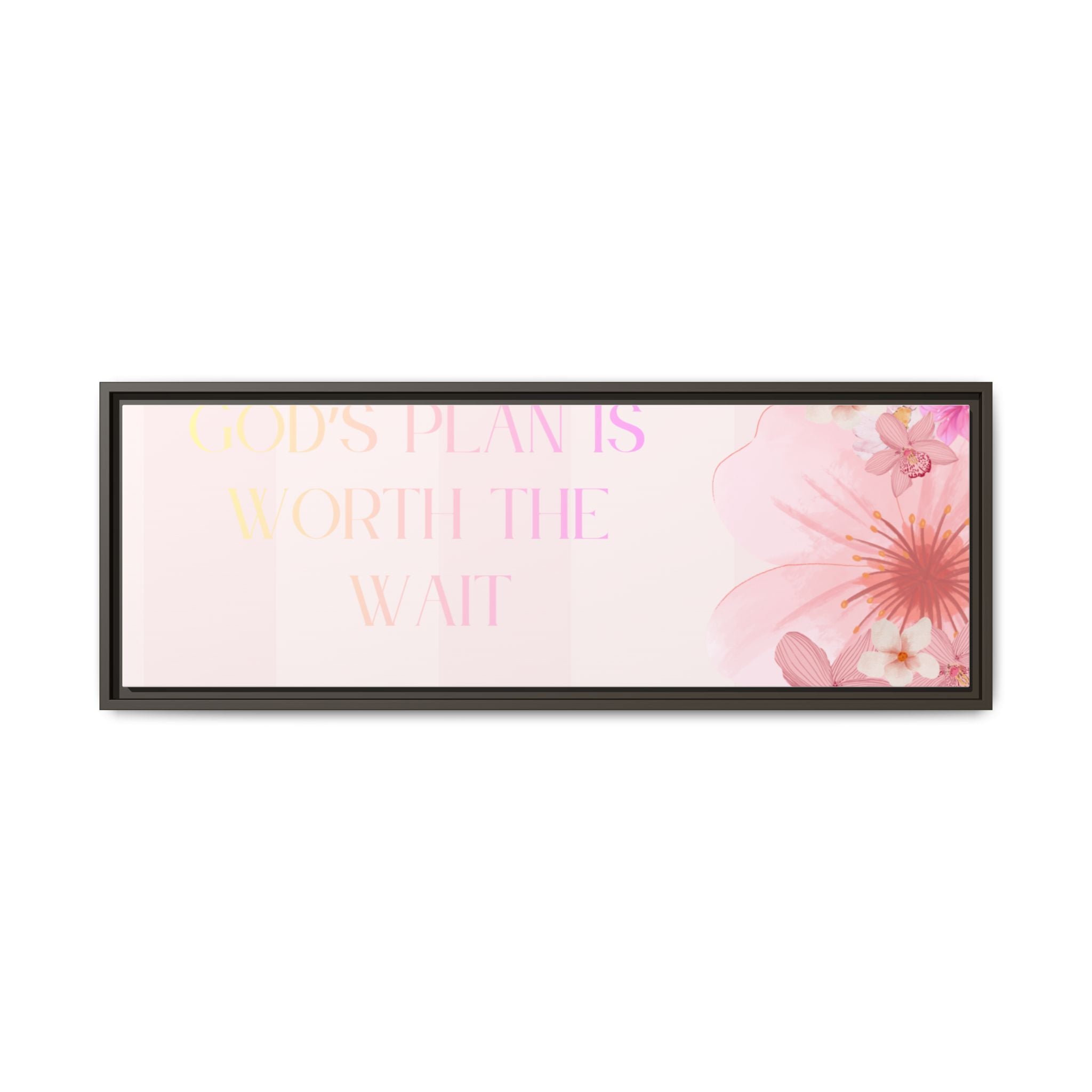 God’s plan canvas