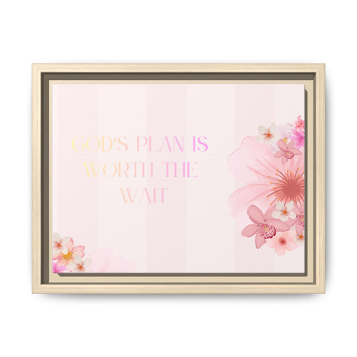 God’s plan canvas