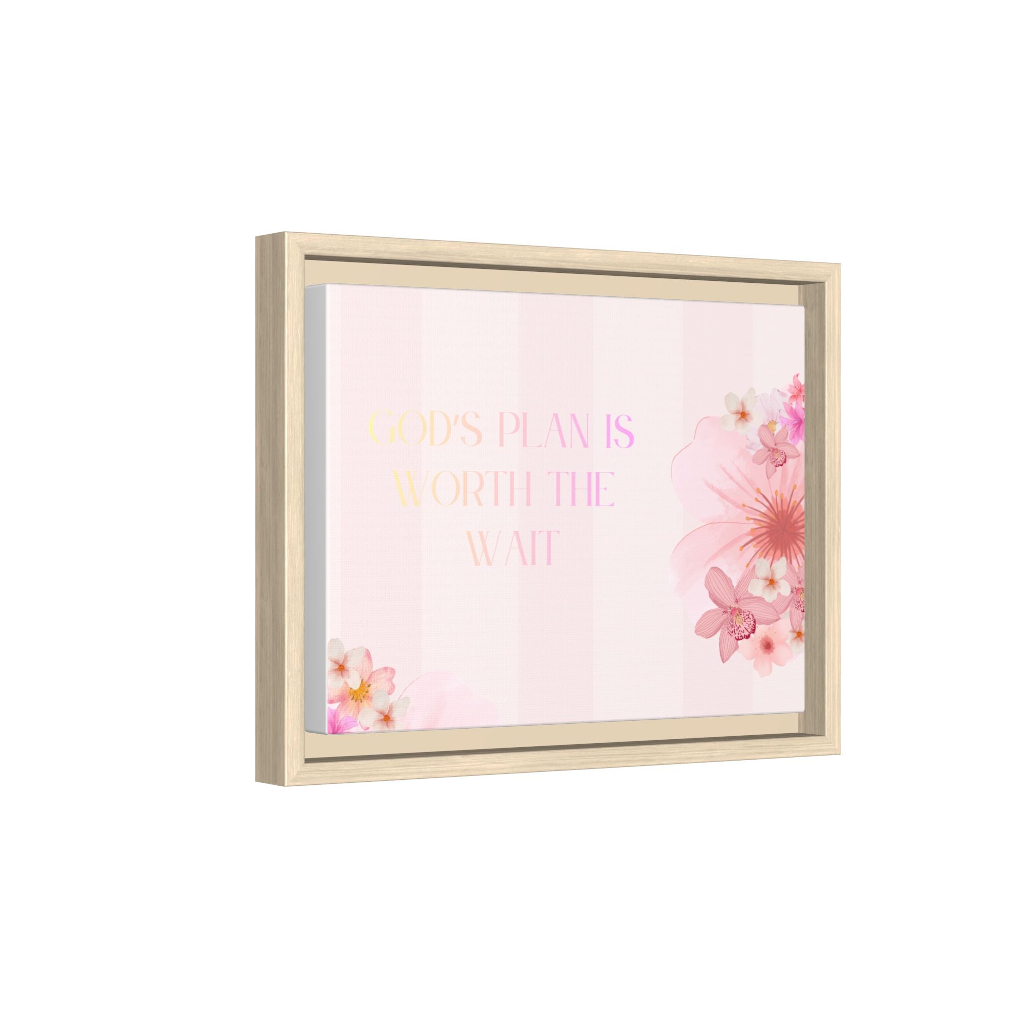 God’s plan canvas