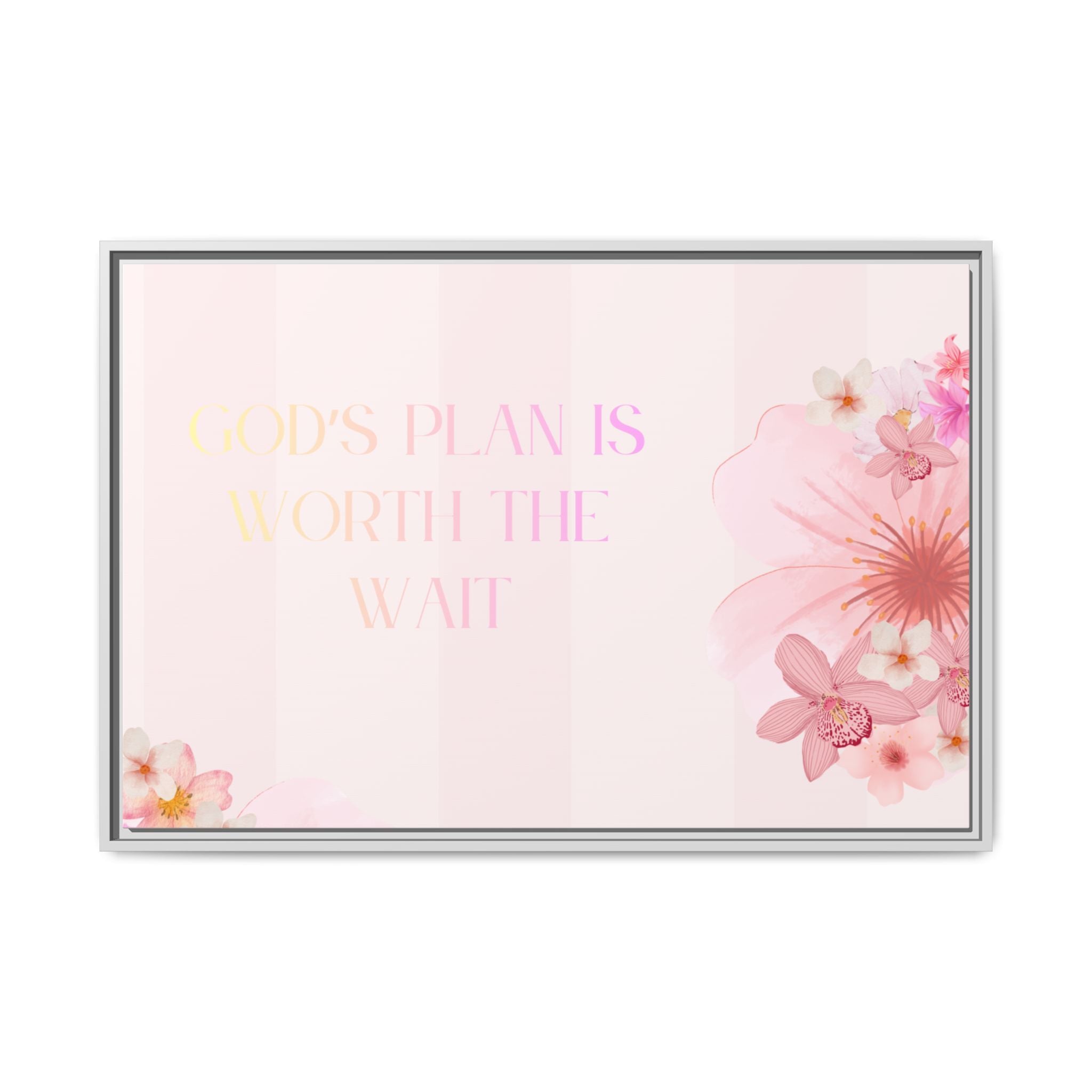God’s plan canvas