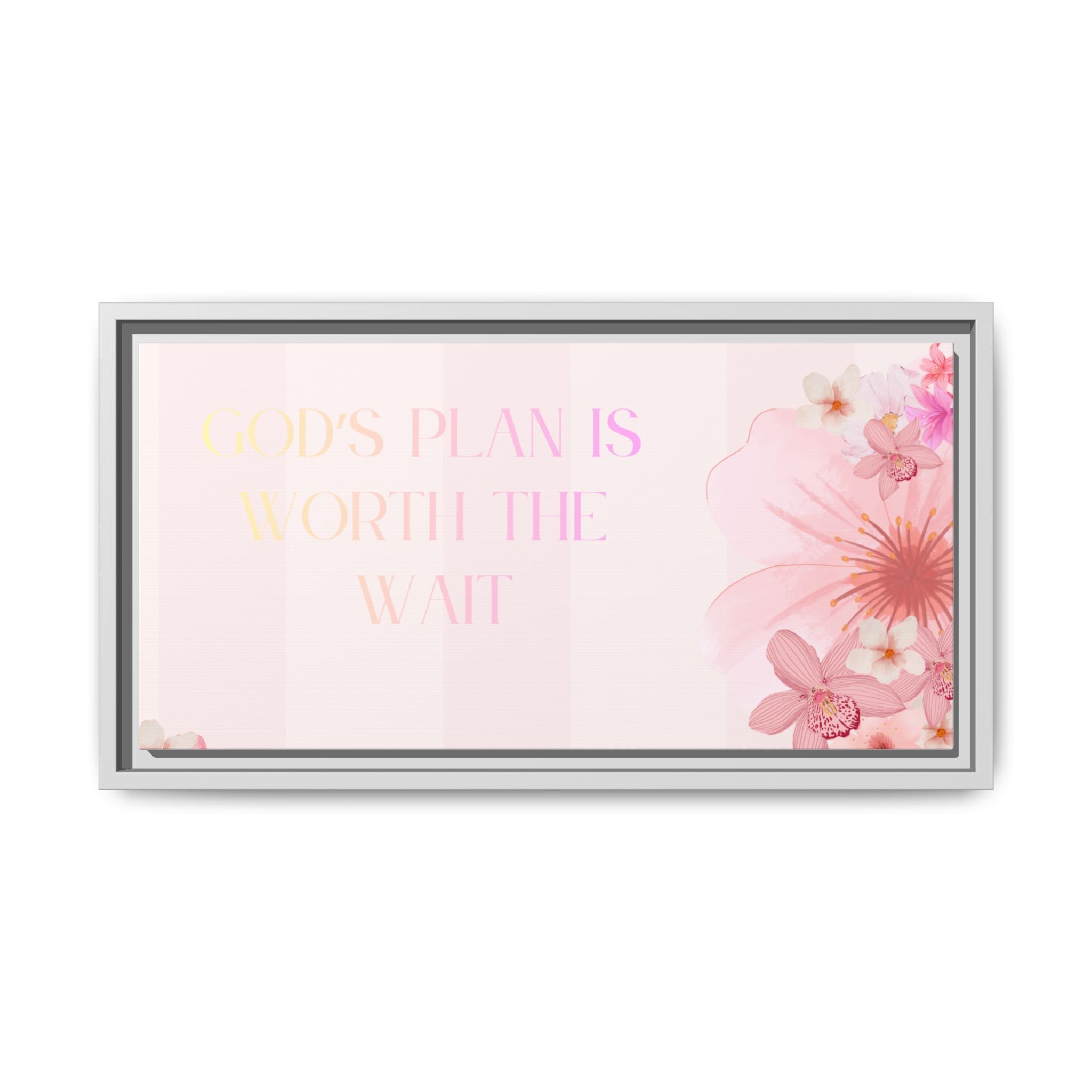 God’s plan canvas