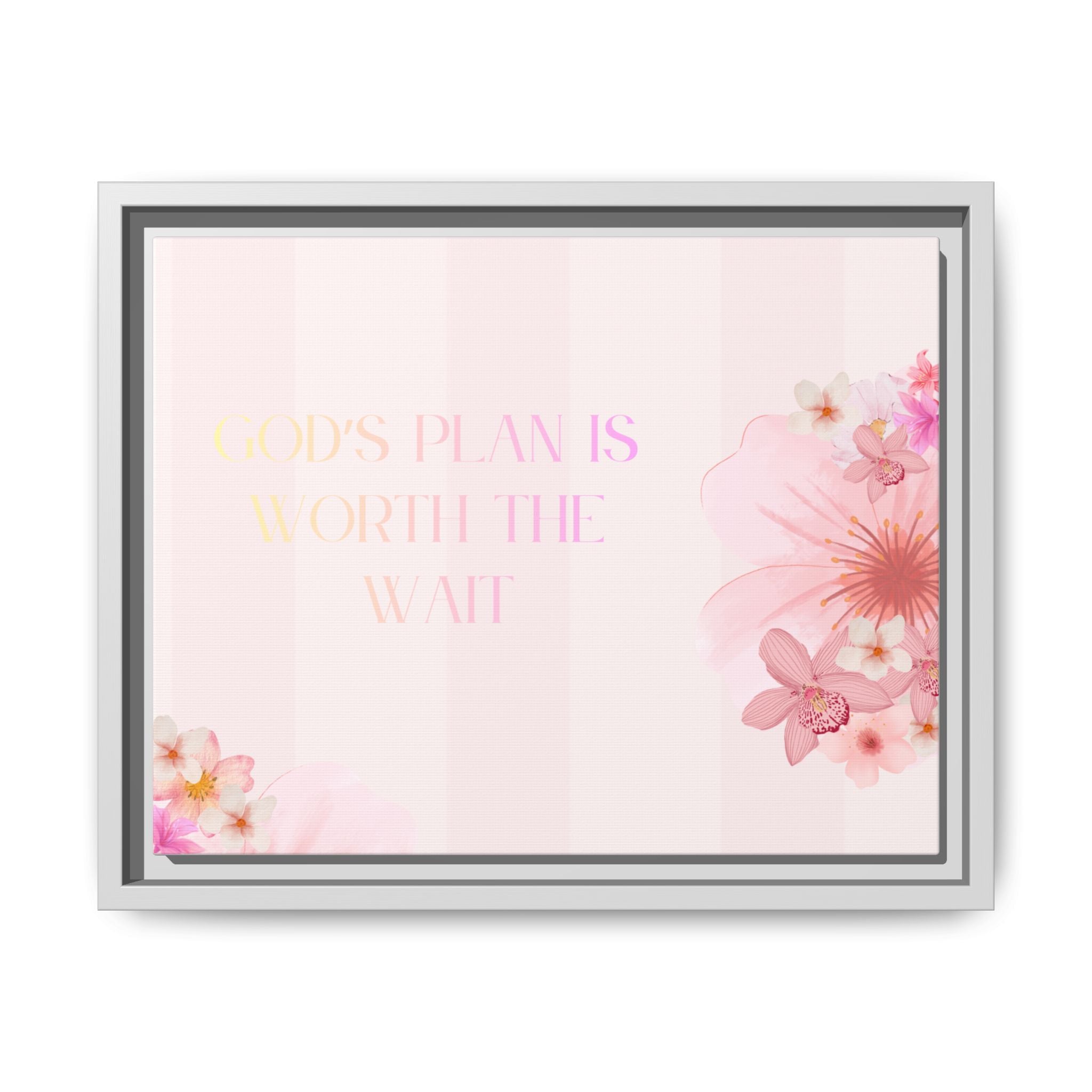 God’s plan canvas