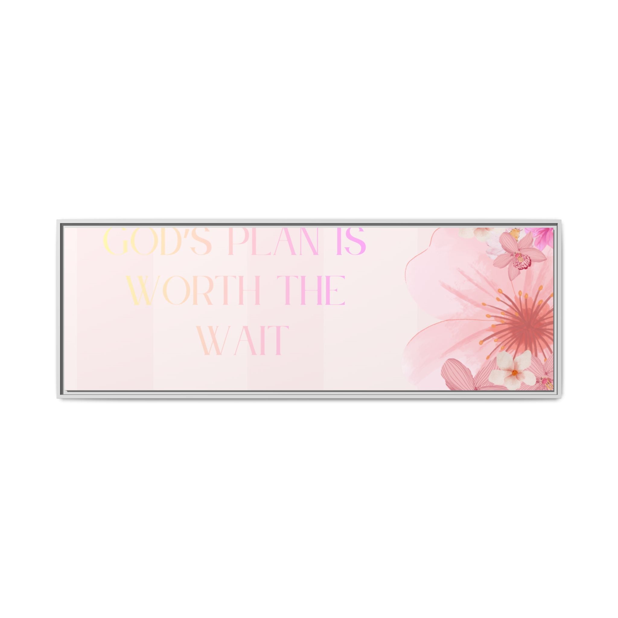 God’s plan canvas
