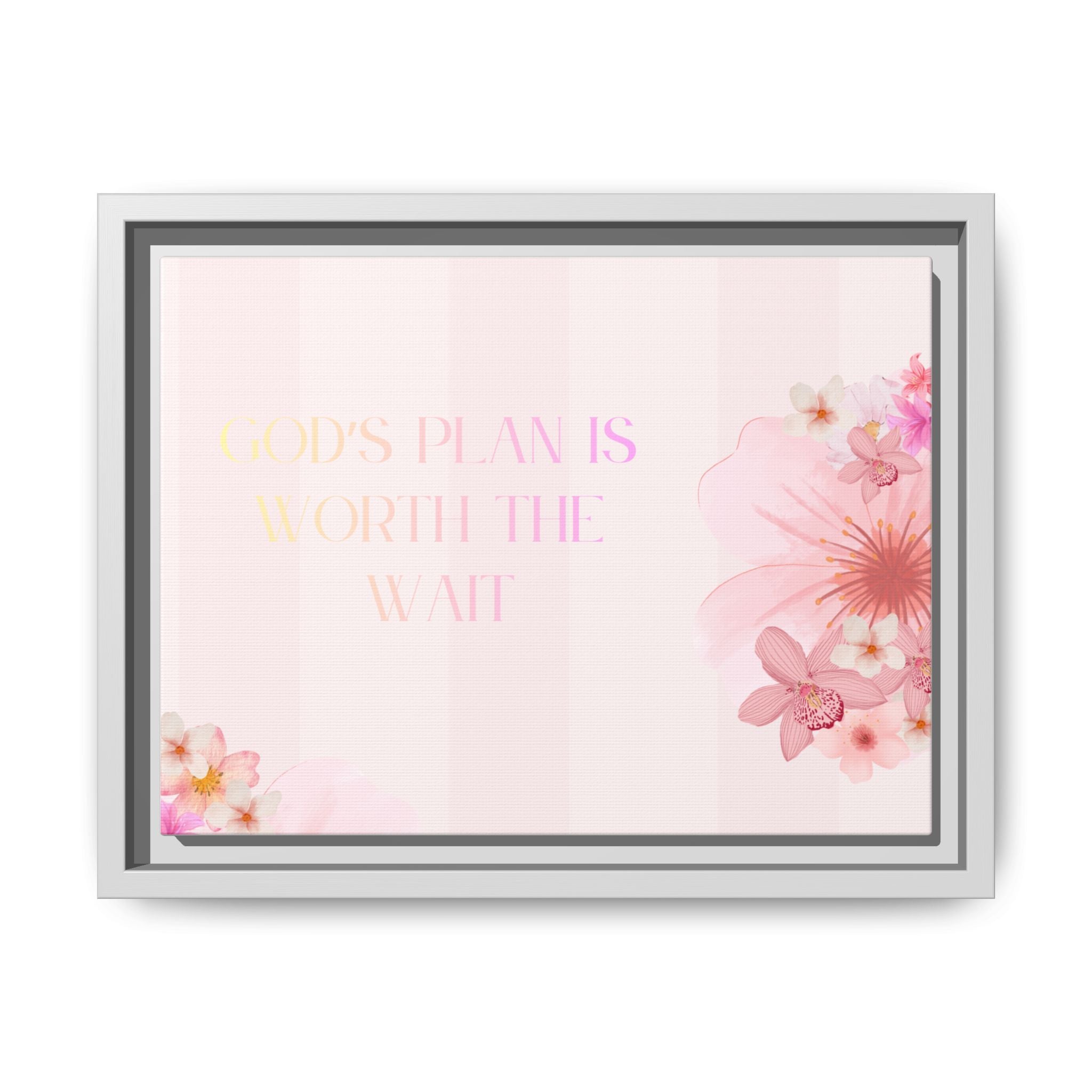 God’s plan canvas