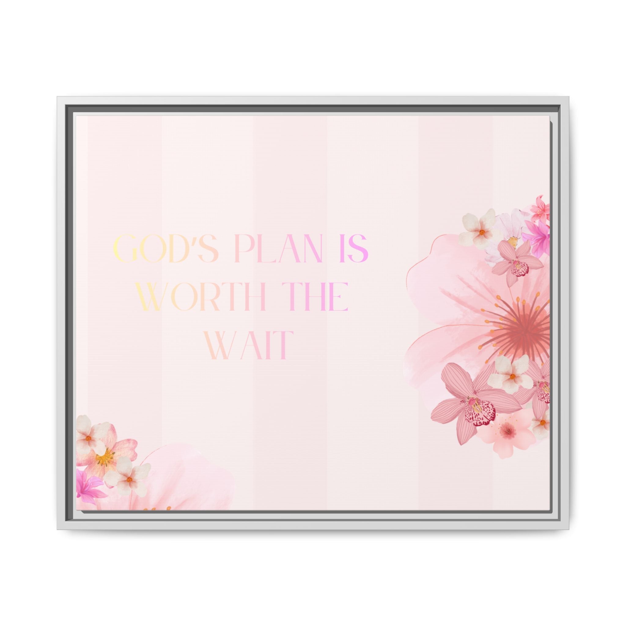 God’s plan canvas